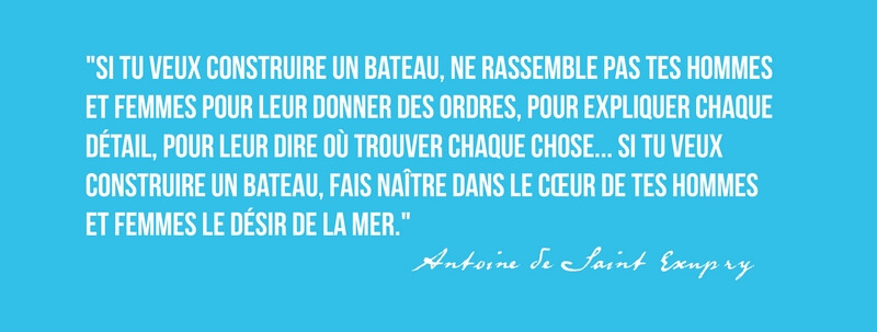 Si Tu Veux Construire Un Bateau Blog Digital